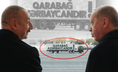 Bakü'deki törende dikkat çeken ayrıntılar.