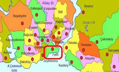 Fatih istanbul HARİTASI
