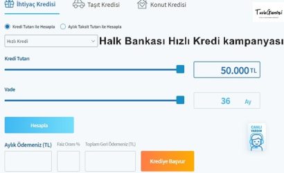 Halk Bankası Hızlı Kredi kampanyası şartları