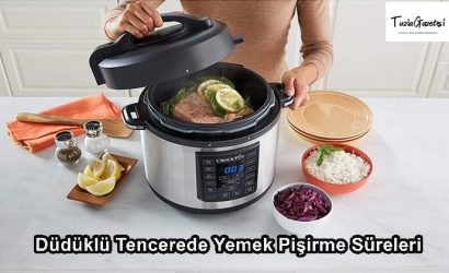 Düdüklü Tencerede Yemek Pişirme Süreleri sebze