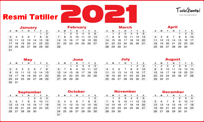 2021 Resmi Tatiller