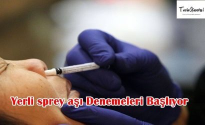 Yerli sprey aşı Denemeleri Başlıyor