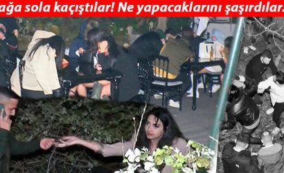 500 kişilik eğlenceye polis baskını