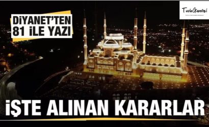 Diyanet Başkanlığı Ramazan Ayı için Müftülüklere yeni Talimatname