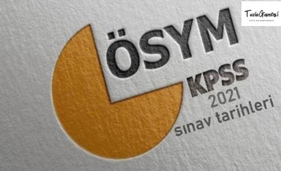 KPSS 2021 sınav tarihleri nedir