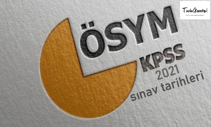 KPSS 2021 sınav tarihleri