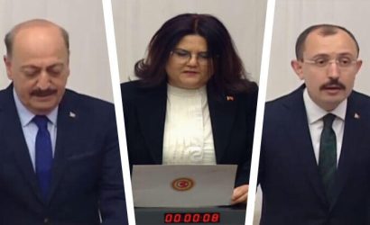 Kabineye giren 3 yeni bakan göreve başlıyor