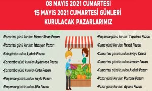 Tuzla Belediyesi duyuru semt pazarları