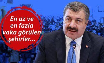 il il koronavirüs vaka sayıları