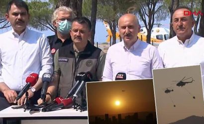 Bakan Pakdemirli Orman yangınlarında THK uçakları kullanılmadı