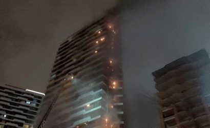 Kadıköy Fikirtepe'de rezidans yangını