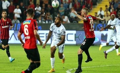 Spor Toto Süper Lig'de 9. hafta Gaziantep FK 1-1 Adana Demirspor