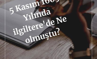 5 Kasım 1605 Yılında ilgiltere'de Ne olmuştu remember remember the 5th of november